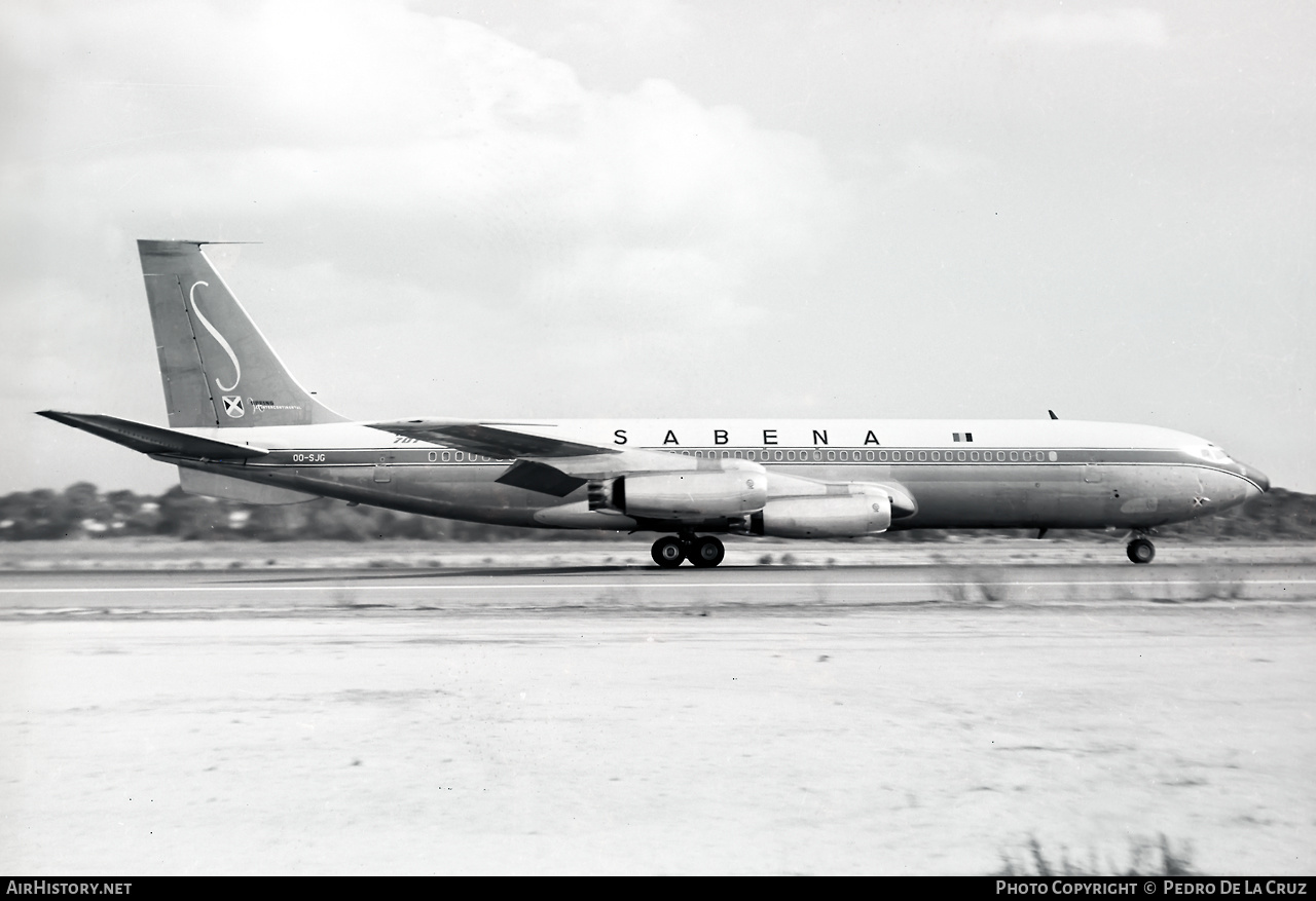 Aircraft Photo of OO-SJG | Boeing 707-329 | Sabena | AirHistory.net #538505