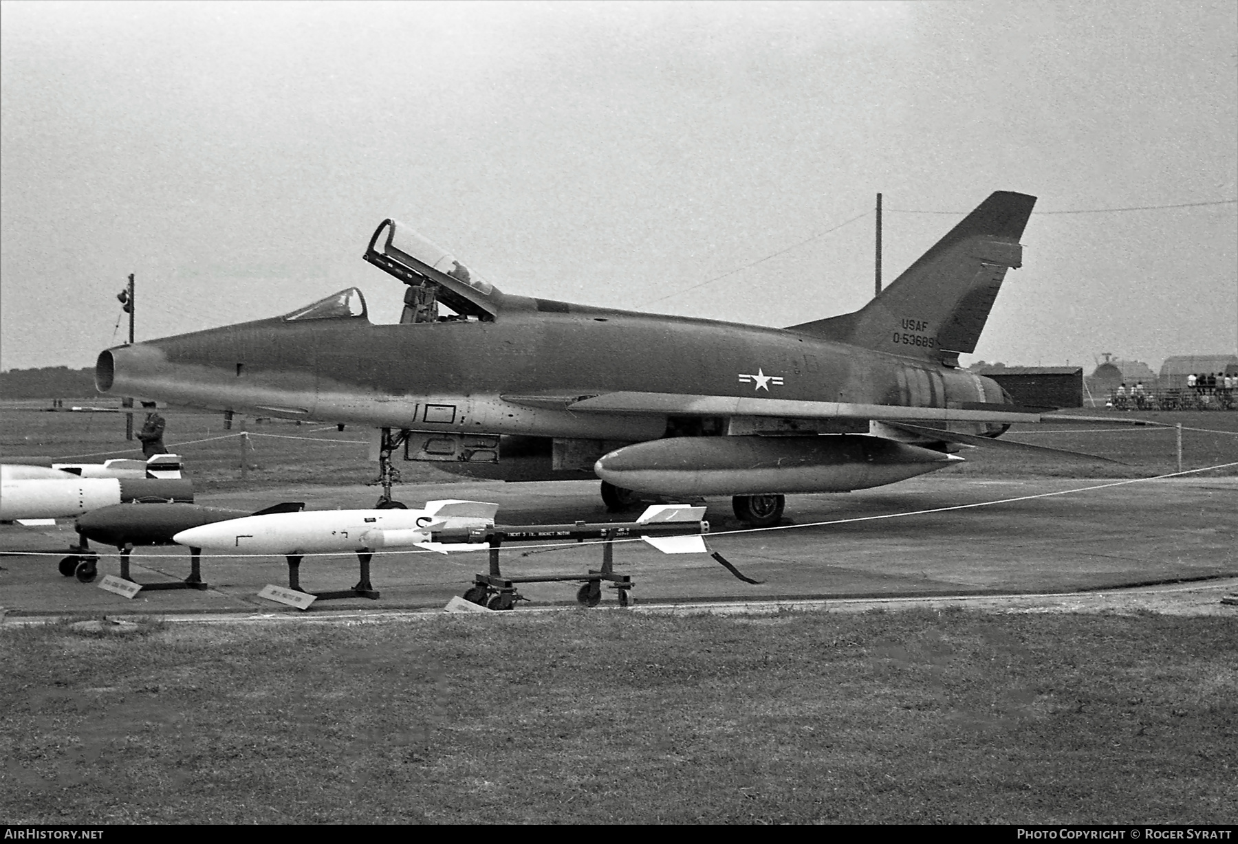 Aircraft Photo of 55-3689 / 0-53689 | North American F-100D Super Sabre | USA - Air Force | AirHistory.net #538506