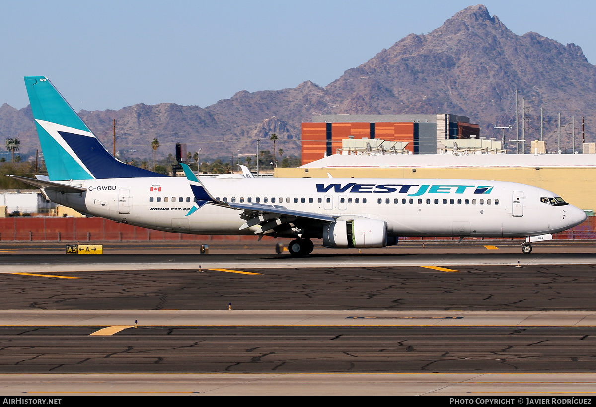 Aircraft Photo of C-GWBU | Boeing 737-8CT | WestJet | AirHistory.net #538516