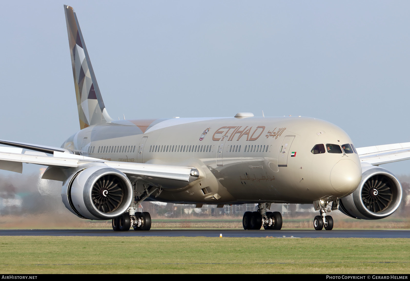 Aircraft Photo of A6-BLW | Boeing 787-9 Dreamliner | Etihad Airways | AirHistory.net #538536