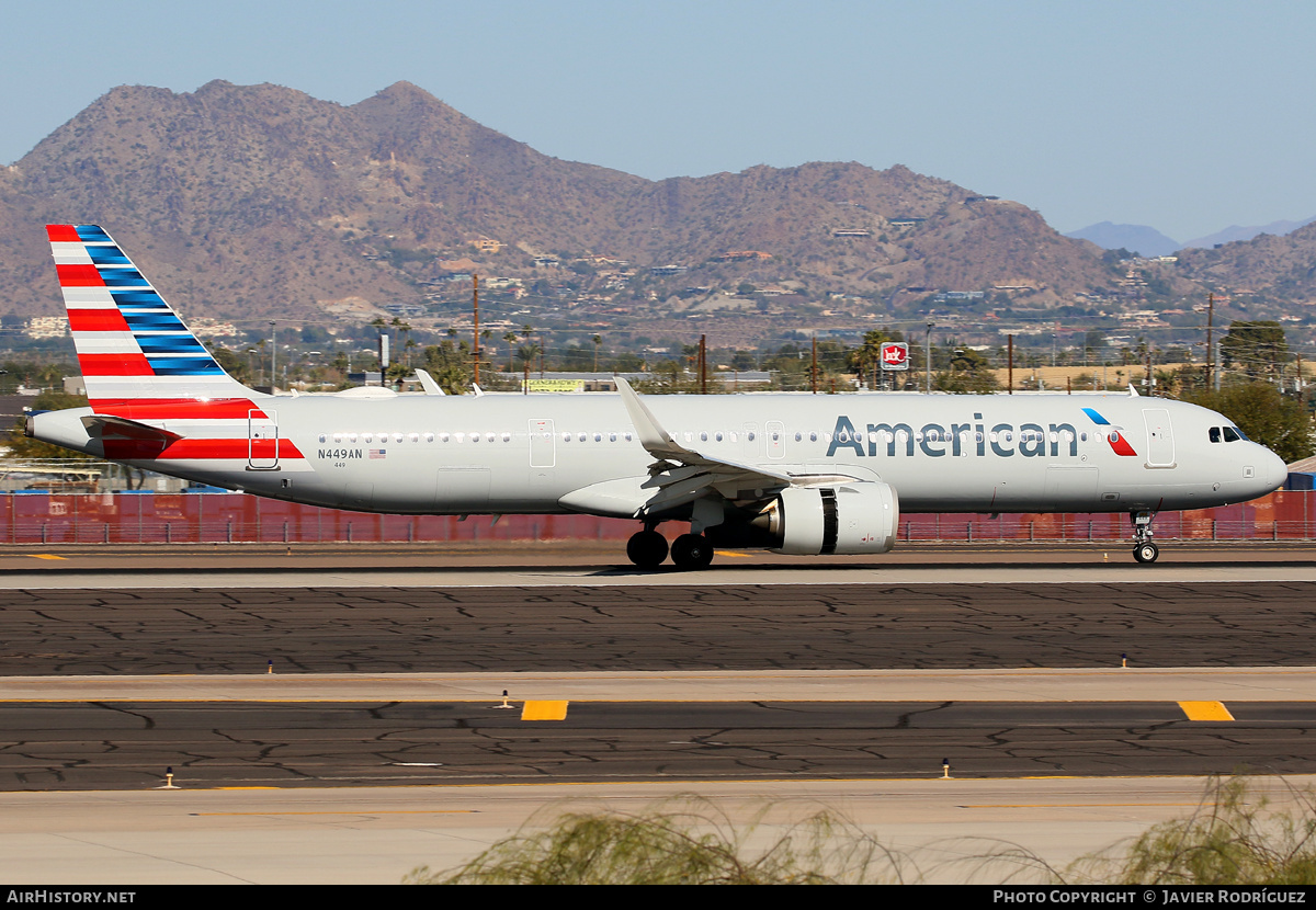 Aircraft Photo of N449AN | Airbus A321-253NX | American Airlines | AirHistory.net #538538