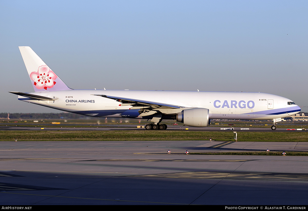 Aircraft Photo of B-18775 | Boeing 777-F | China Airlines Cargo | AirHistory.net #538539