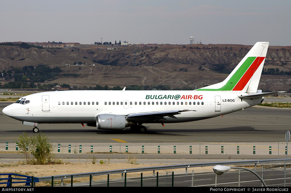 Aircraft Photo of LZ-BOG | Boeing 737-330 | Bulgaria Air | AirHistory.net #538551