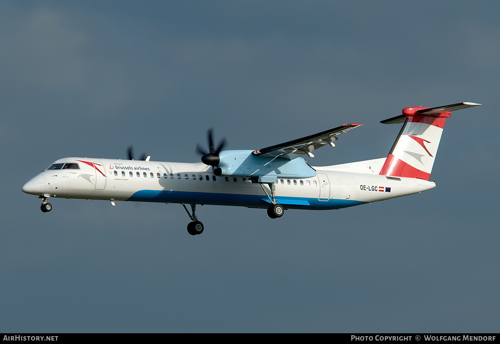 Aircraft Photo of OE-LGC | Bombardier DHC-8-402 Dash 8 | Brussels Airlines | AirHistory.net #538552