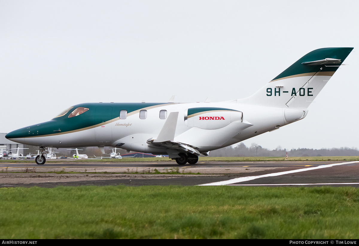 Aircraft Photo of 9H-AOE | Honda HA-420 HondaJet | AirHistory.net #538569