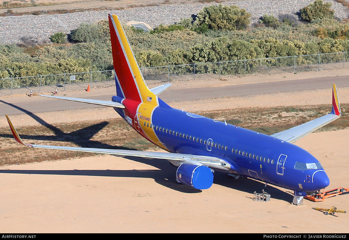 Aircraft Photo of N554WN | Boeing 737-7BX | Southwest Airlines | AirHistory.net #538572