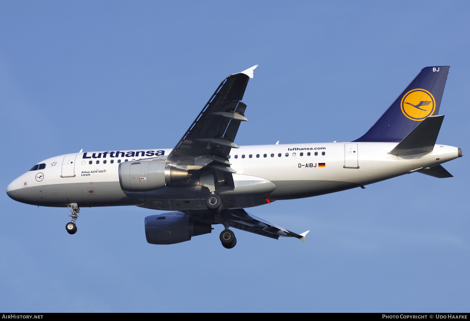 Aircraft Photo of D-AIBJ | Airbus A319-112 | Lufthansa | AirHistory.net #538583