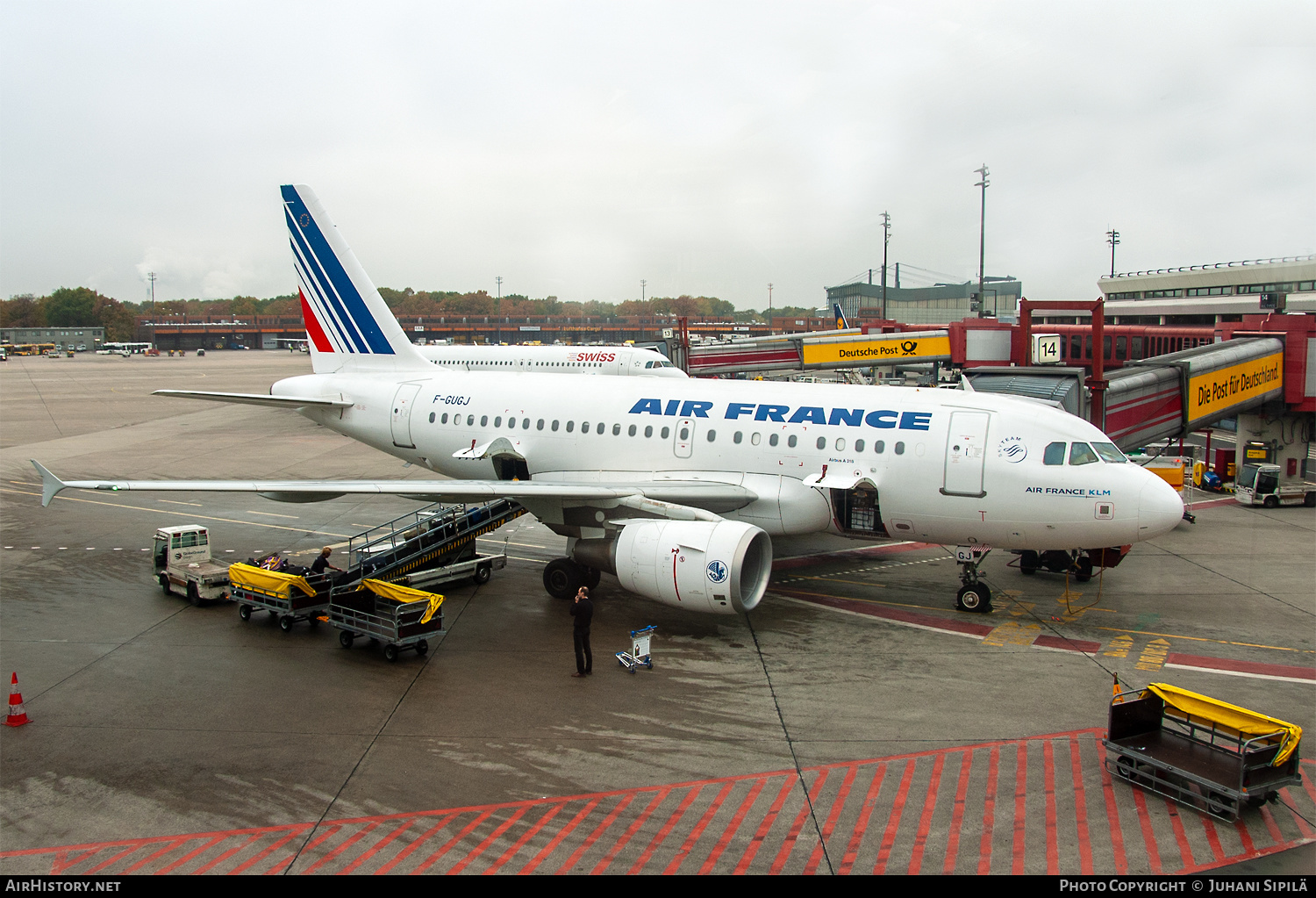 Aircraft Photo of F-GUGJ | Airbus A318-111 | Air France | AirHistory.net #538595