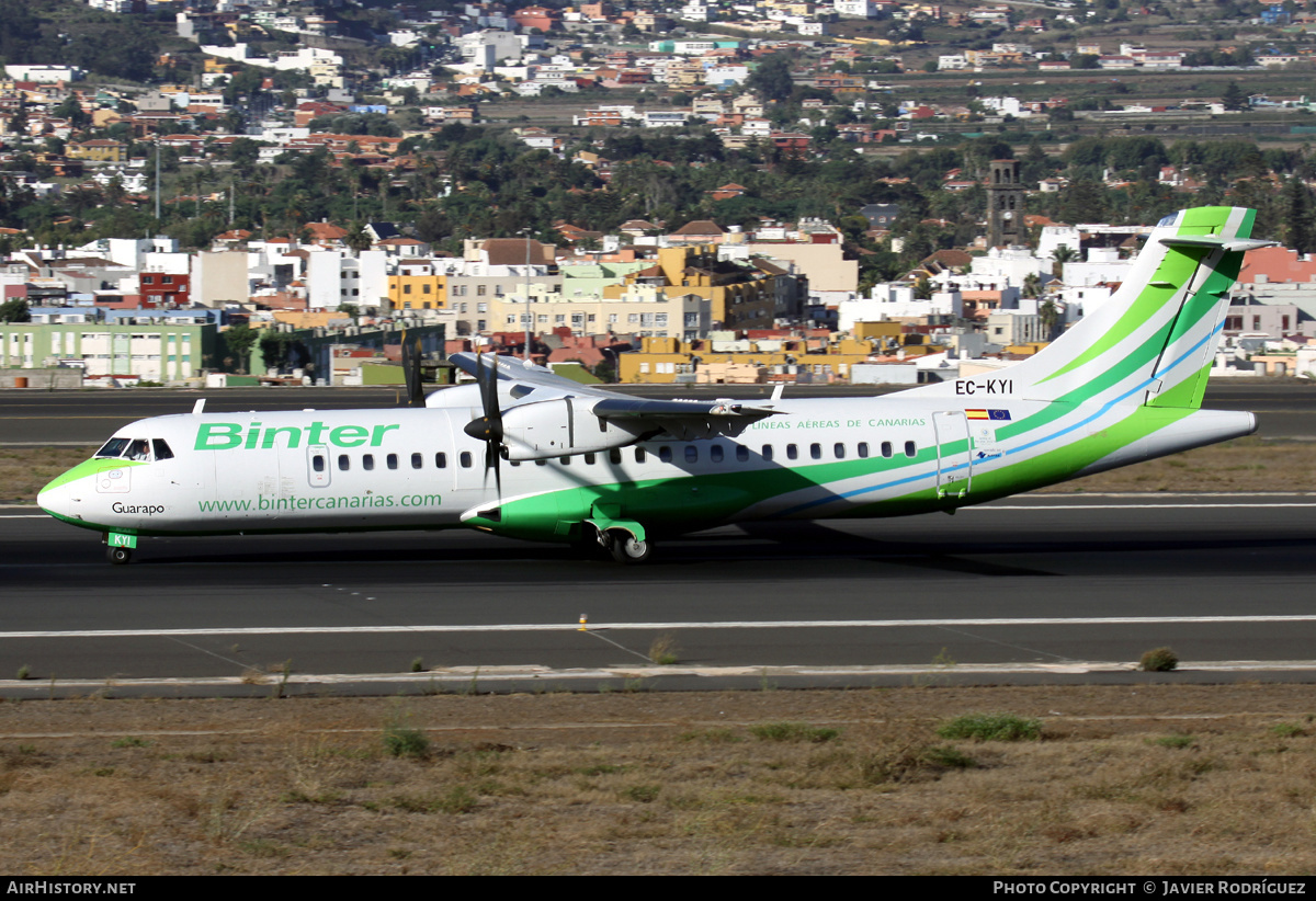Aircraft Photo of EC-KYI | ATR ATR-72-500 (ATR-72-212A) | Binter Canarias | AirHistory.net #538598