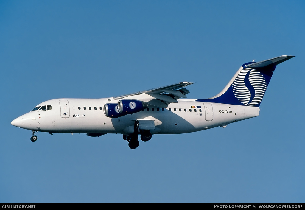 Aircraft Photo of OO-DJH | British Aerospace BAe-146-200 | Delta Air Transport - DAT | AirHistory.net #538603