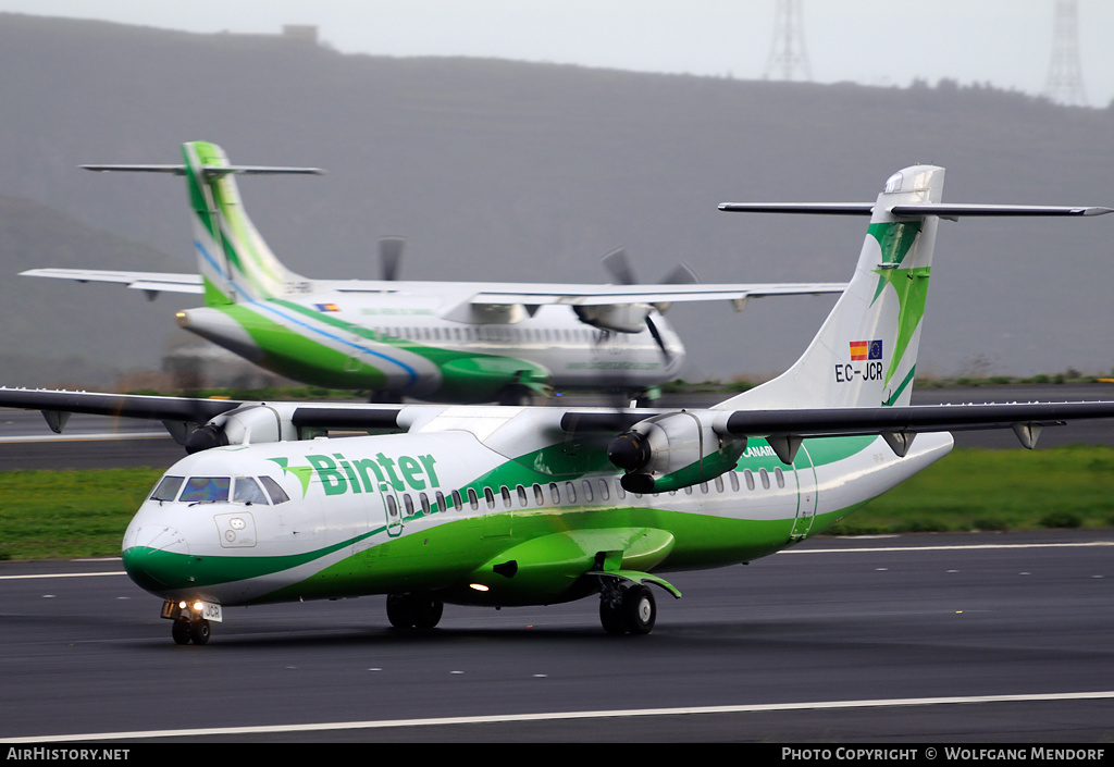 Aircraft Photo of EC-JCR | ATR ATR-72-500 (ATR-72-212A) | Binter Canarias | AirHistory.net #538608