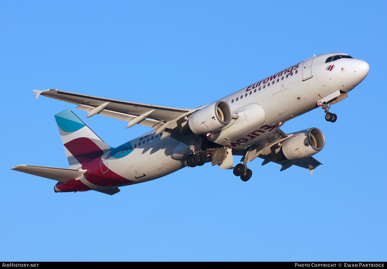 Aircraft Photo of D-ABDU | Airbus A320-214 | Eurowings | AirHistory.net #538620