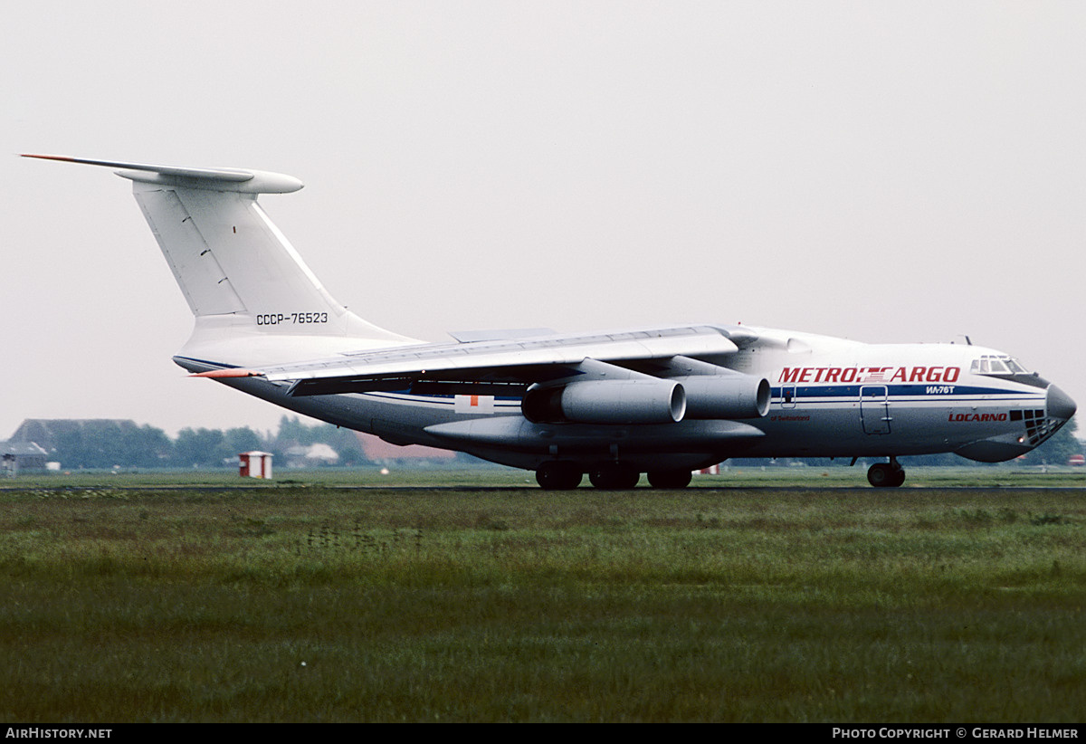 Aircraft Photo of CCCP-76523 | Ilyushin Il-76T | Metro Cargo | AirHistory.net #538630