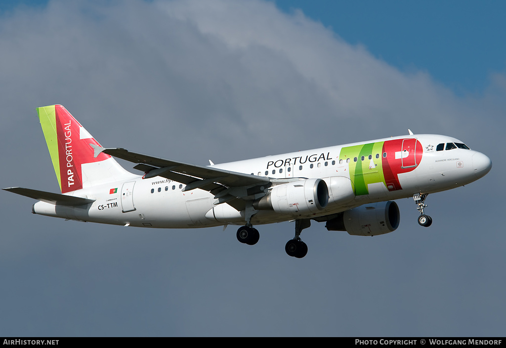 Aircraft Photo of CS-TTM | Airbus A319-111 | TAP Portugal | AirHistory.net #538632