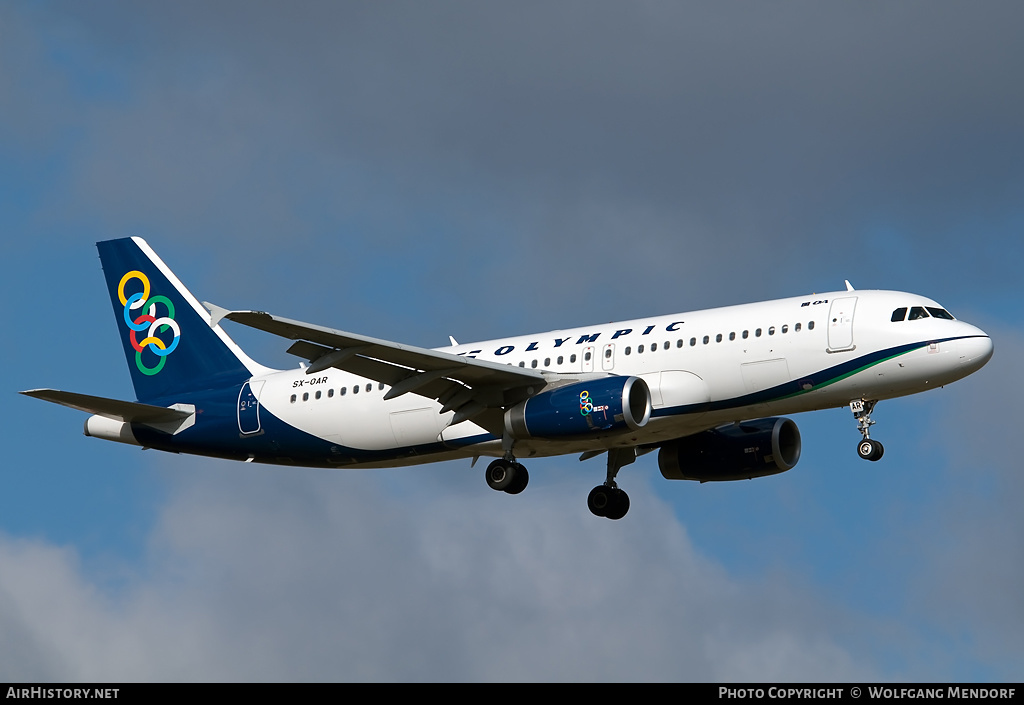 Aircraft Photo of SX-OAR | Airbus A320-232 | Olympic | AirHistory.net #538634