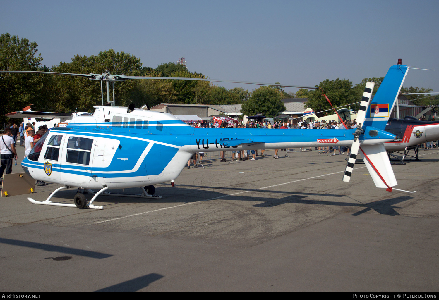 Aircraft Photo of YU-HBU | Bell 206B JetRanger III | Serbia Police | AirHistory.net #538646