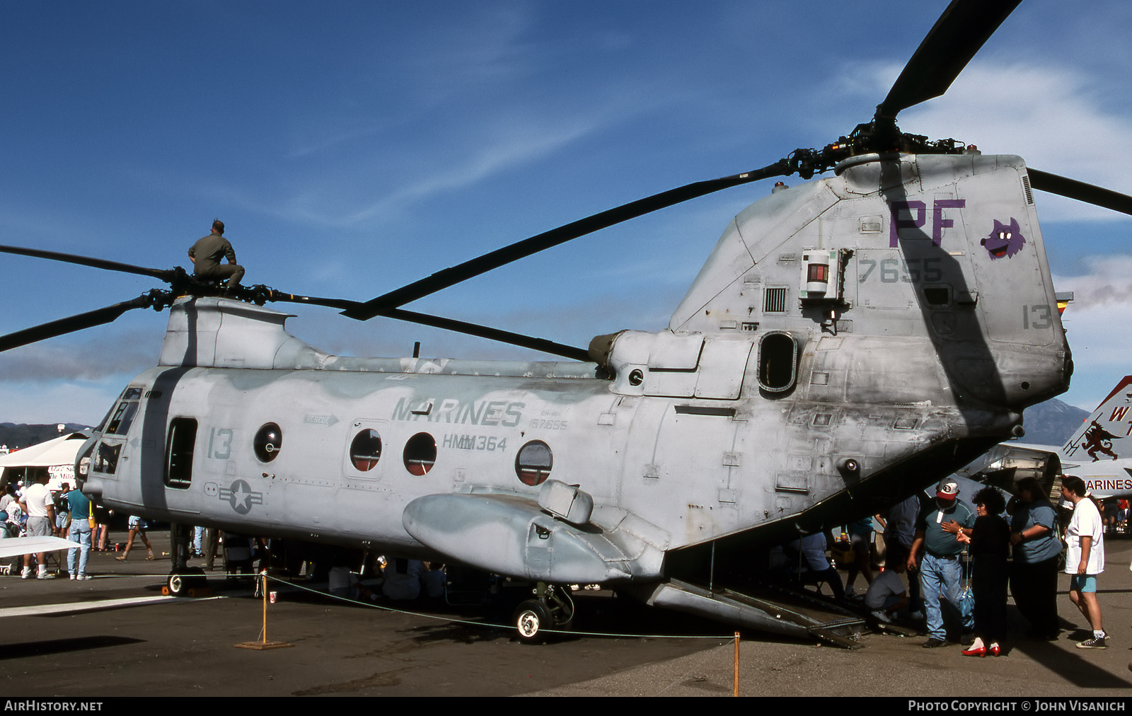 Aircraft Photo of 157655 | Boeing Vertol CH-46E Sea Knight | USA - Marines | AirHistory.net #538681