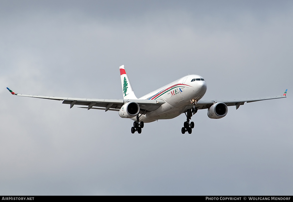 Aircraft Photo of F-ORMA | Airbus A330-243 | MEA - Middle East Airlines | AirHistory.net #538692