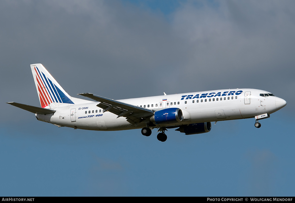 Aircraft Photo of EI-DNM | Boeing 737-4S3 | Transaero Airlines | AirHistory.net #538694