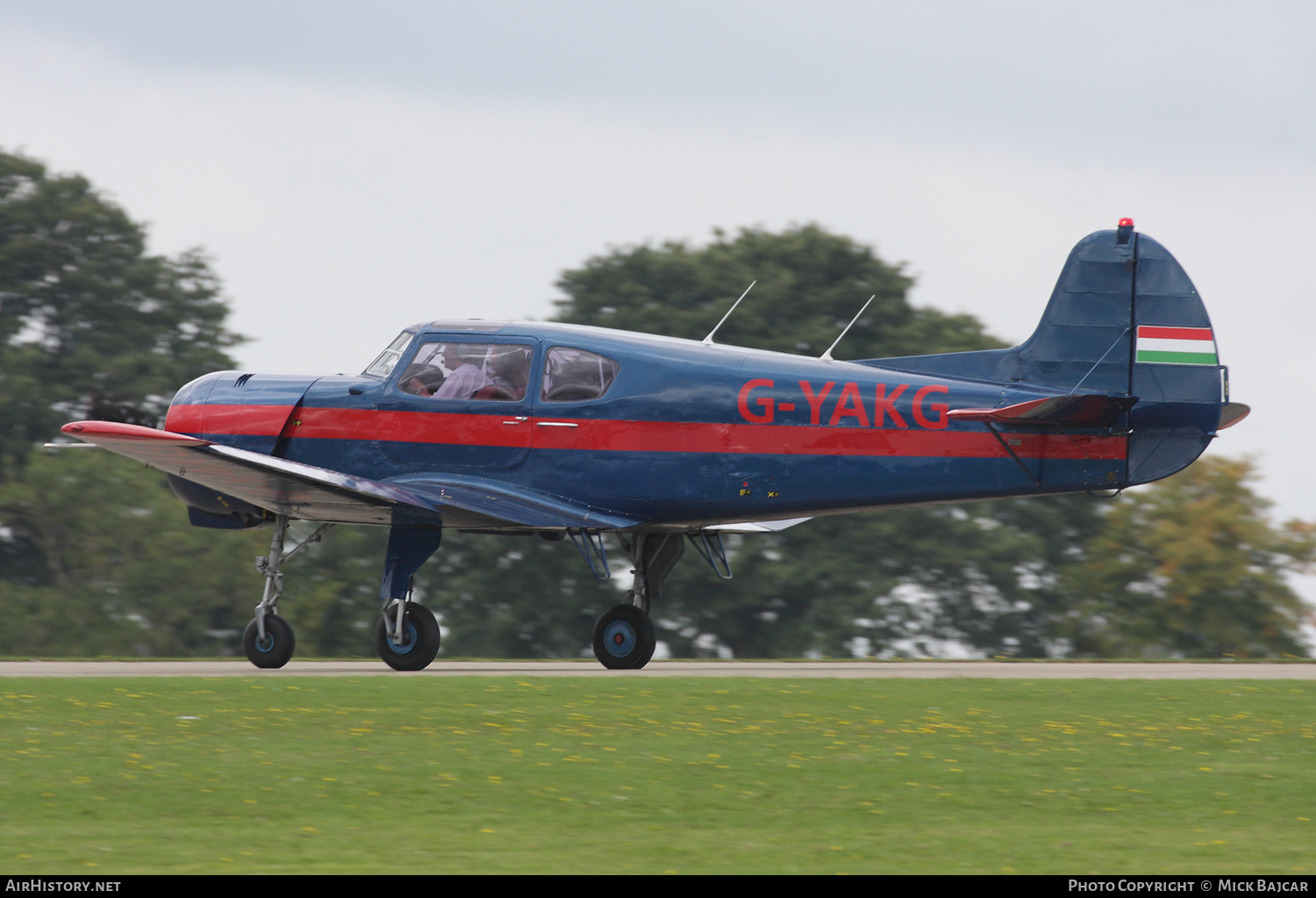 Aircraft Photo of G-YAKG | Yakovlev Yak-18T | AirHistory.net #538702