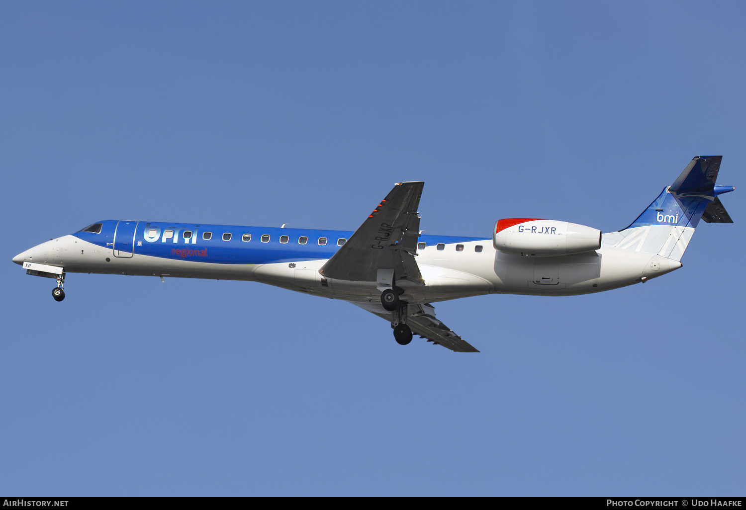 Aircraft Photo of G-RJXR | Embraer ERJ-145EP (EMB-145EP) | BMI Regional | AirHistory.net #538709