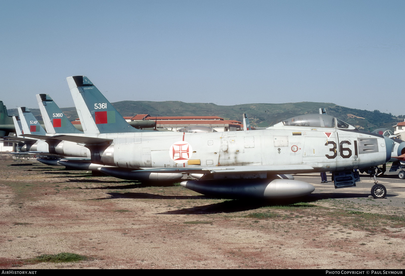 Aircraft Photo of 5361 / 361 | North American F-86F Sabre | Portugal - Air Force | AirHistory.net #538715