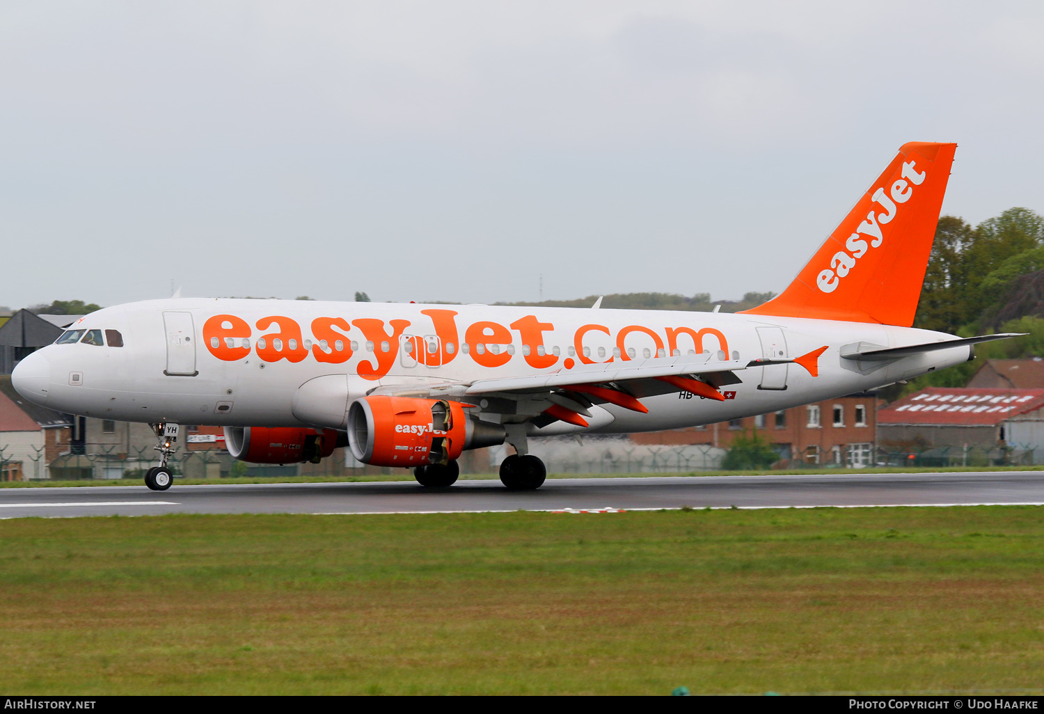 Aircraft Photo of HB-JYH | Airbus A319-111 | EasyJet | AirHistory.net #538716