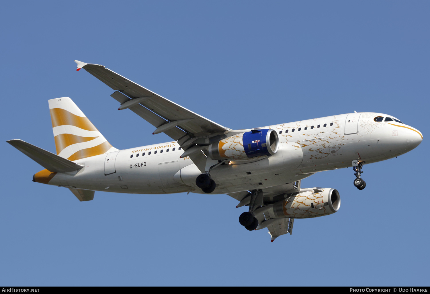 Aircraft Photo of G-EUPD | Airbus A319-131 | British Airways | AirHistory.net #538717