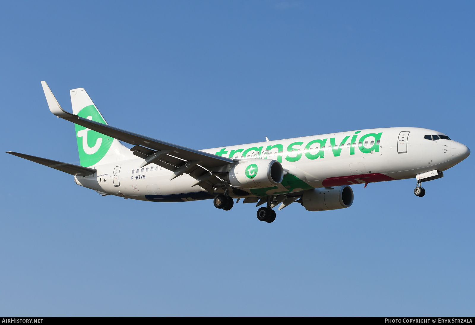 Aircraft Photo of F-HTVS | Boeing 737-86J | Transavia | AirHistory.net #538730