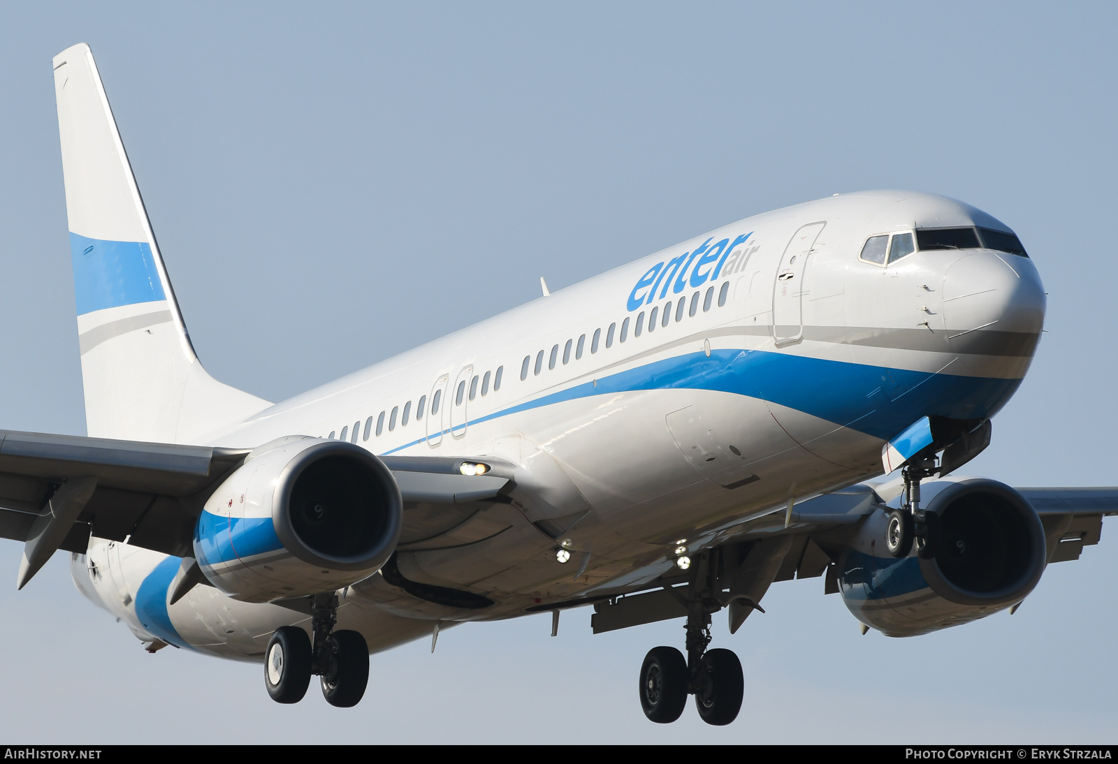 Aircraft Photo of SP-ENR | Boeing 737-8Q8 | Enter Air | AirHistory.net #538736