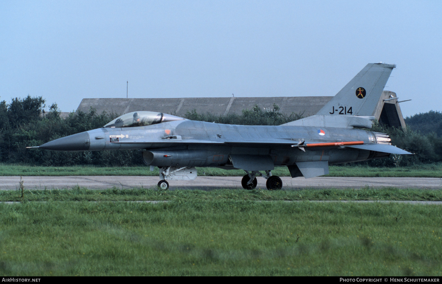 Aircraft Photo of J-214 | General Dynamics F-16A Fighting Falcon | Netherlands - Air Force | AirHistory.net #538742