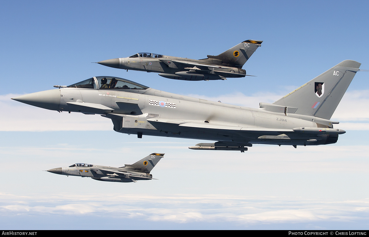 Aircraft Photo of ZJ914 | Eurofighter EF-2000 Typhoon F2 | UK - Air Force | AirHistory.net #538746