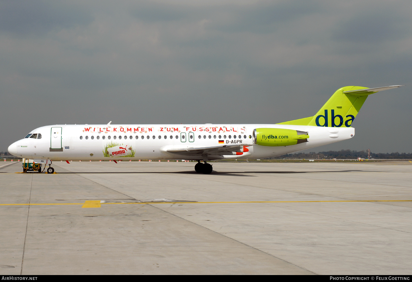 Aircraft Photo of D-AGPR | Fokker 100 (F28-0100) | DBA - Deutsche BA | AirHistory.net #538755