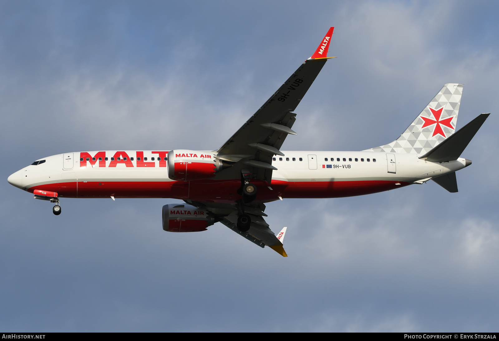 Aircraft Photo of 9H-VUB | Boeing 737-8200 Max 200 | Malta Air | AirHistory.net #538757