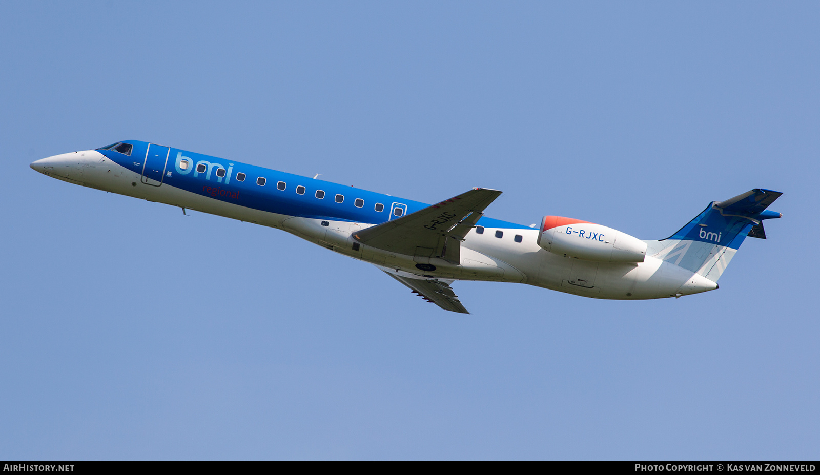 Aircraft Photo of G-RJXC | Embraer ERJ-145EP (EMB-145EP) | BMI Regional | AirHistory.net #538770