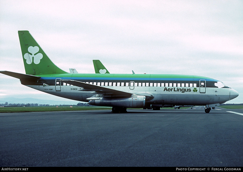 Aircraft Photo of EI-BEE | Boeing 737-281 | Aer Lingus | AirHistory.net #538775