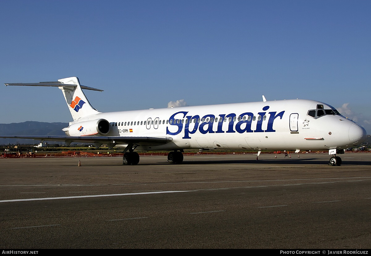 Aircraft Photo of EC-GRM | McDonnell Douglas MD-87 (DC-9-87) | Spanair | AirHistory.net #538782