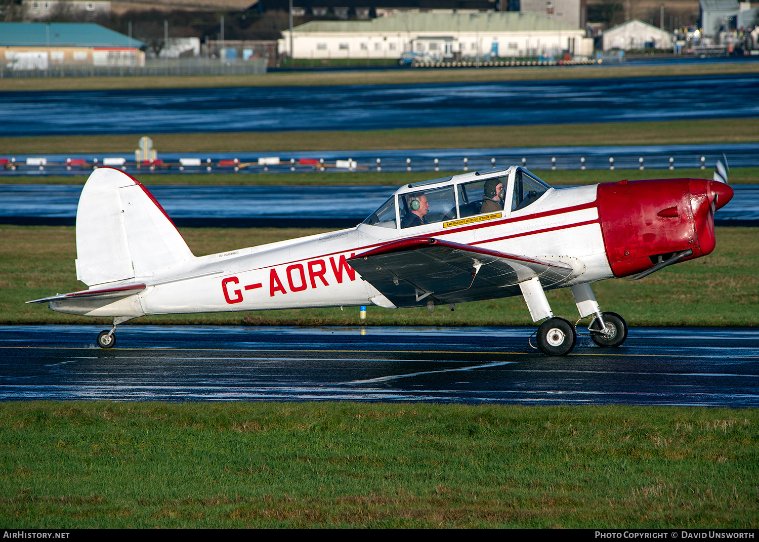 Aircraft Photo of G-AORW | De Havilland DHC-1 Chipmunk Mk22A | AirHistory.net #538789