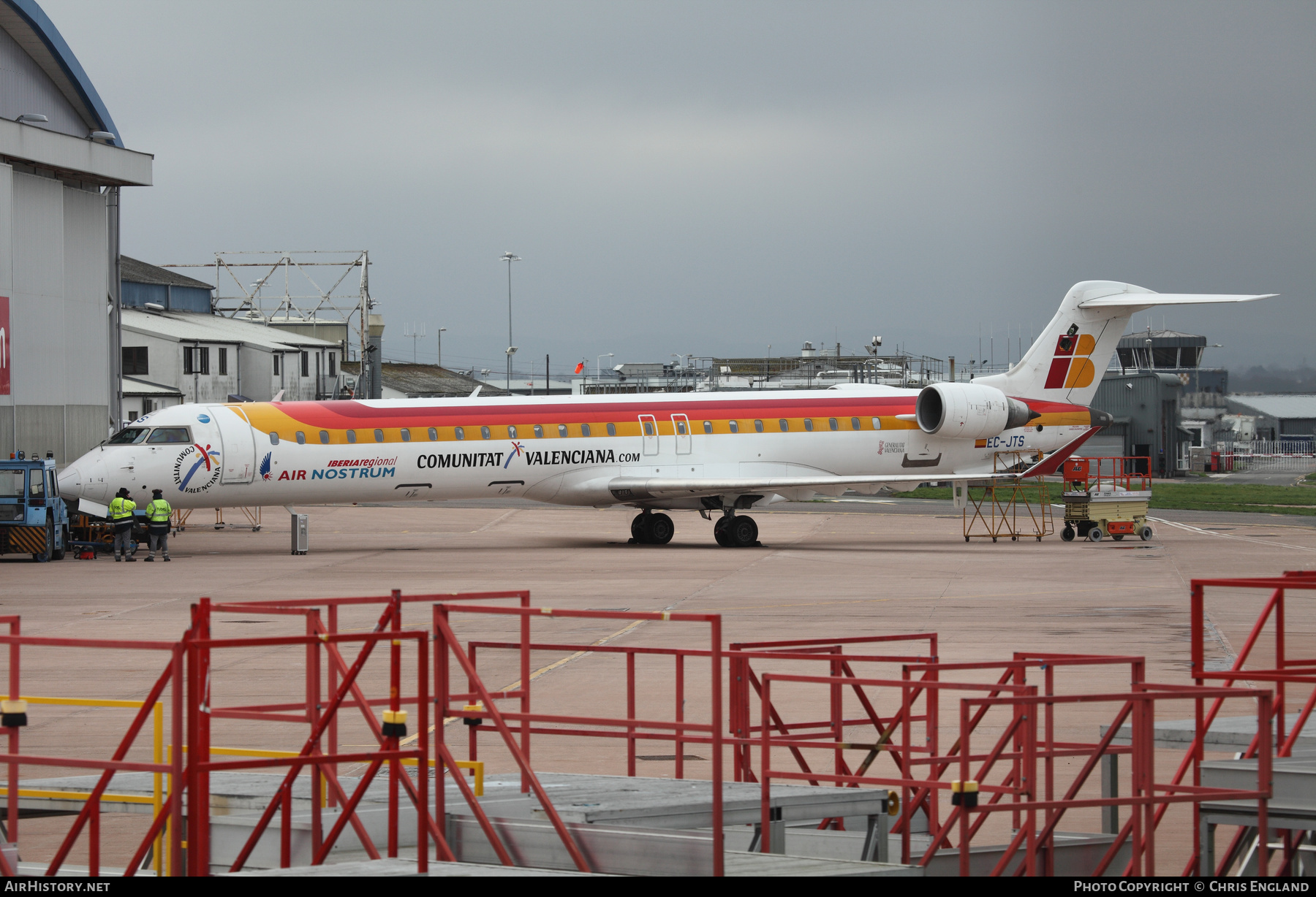 Aircraft Photo of EC-JTS | Bombardier CRJ-900ER (CL-600-2D24) | Iberia Regional | AirHistory.net #538797