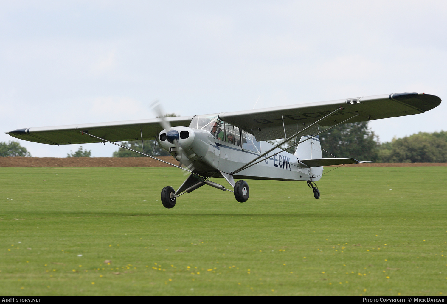 Aircraft Photo of G-ECMK | Piper PA-18-150 Super Cub | AirHistory.net #538801