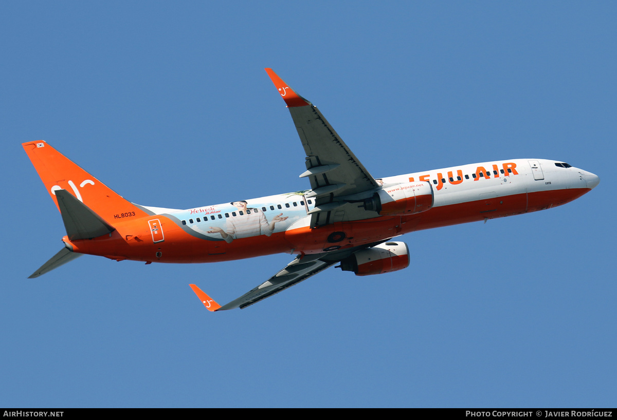 Aircraft Photo of HL8033 | Boeing 737-8AL | Jeju Air | AirHistory.net #538813