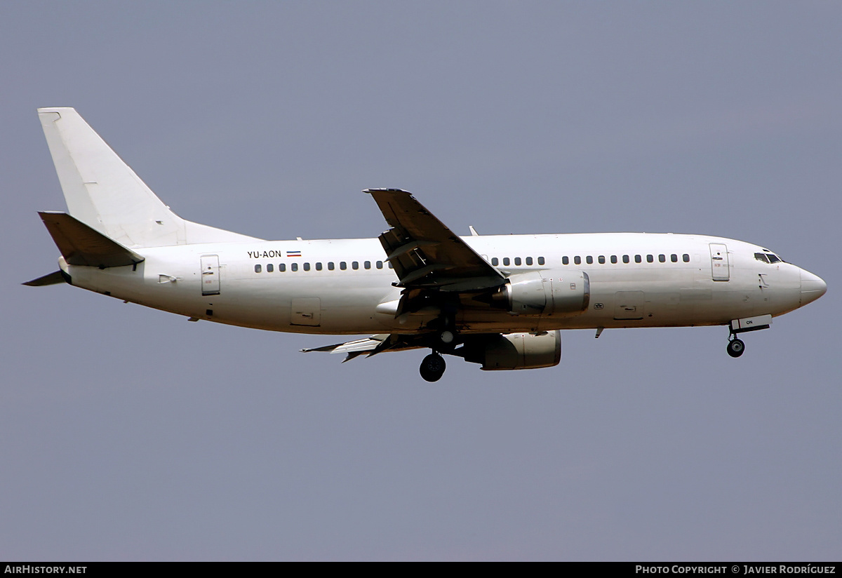 Aircraft Photo of YU-AON | Boeing 737-3Q4 | AirHistory.net #538833