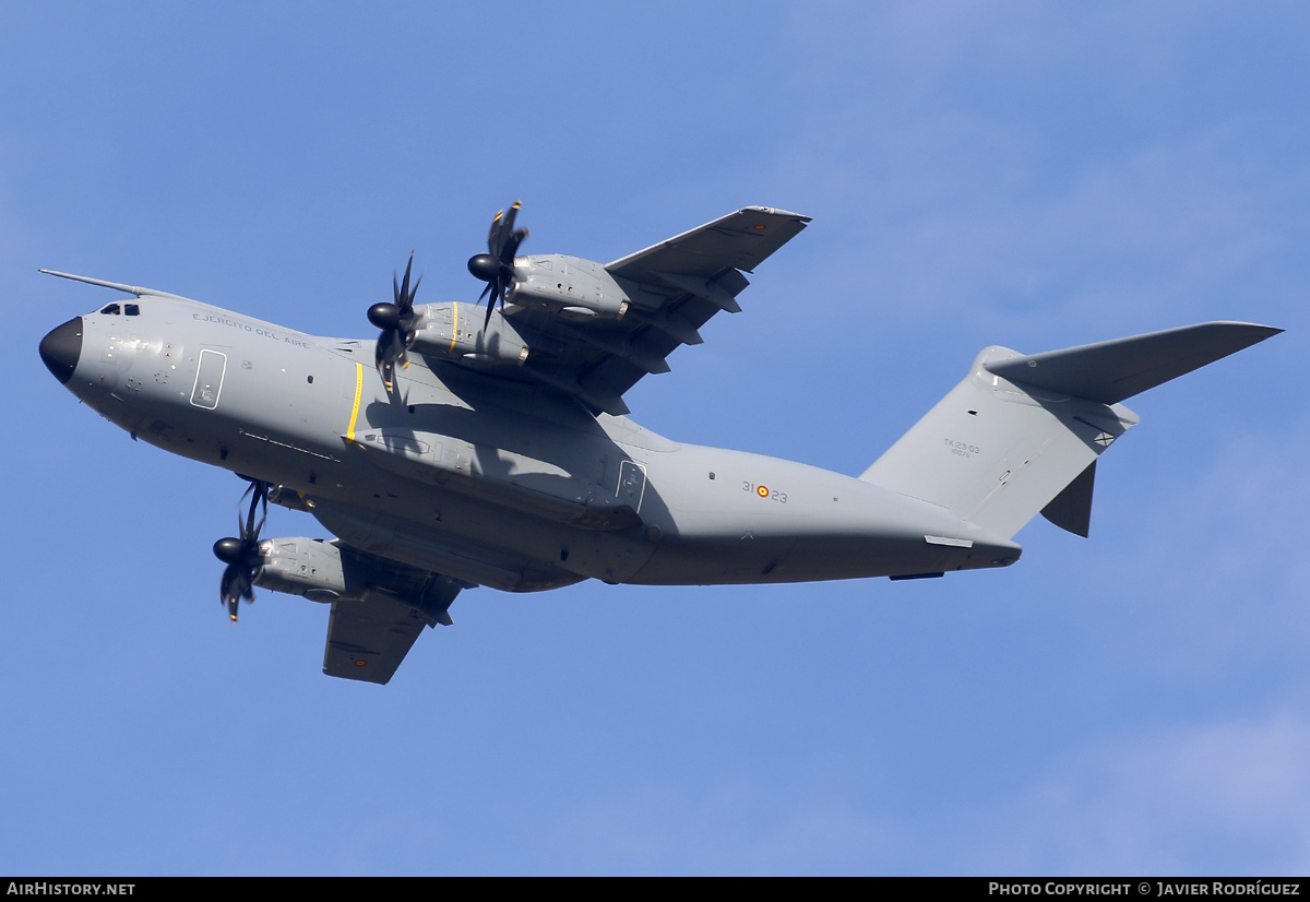 Aircraft Photo of TK.23-03 | Airbus A400M Atlas C1 | Spain - Air Force | AirHistory.net #538860