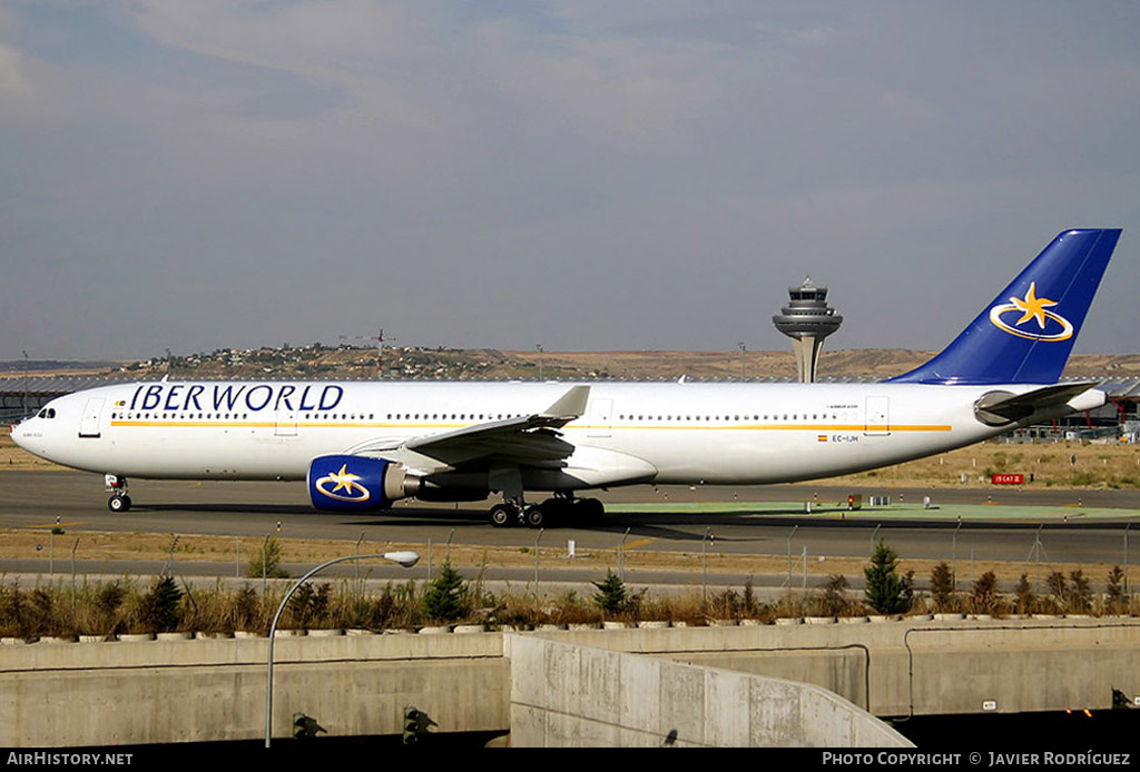 Aircraft Photo of EC-IJH | Airbus A330-322 | Iberworld Airlines | AirHistory.net #538863