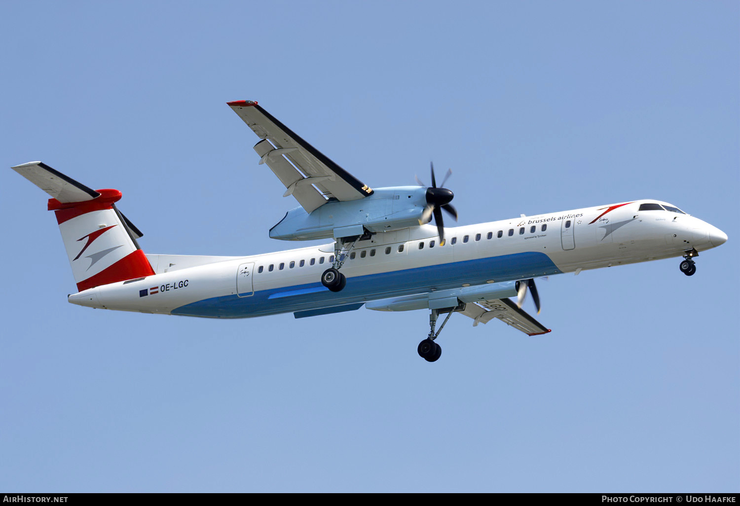 Aircraft Photo of OE-LGC | Bombardier DHC-8-402 Dash 8 | Brussels Airlines | AirHistory.net #538886