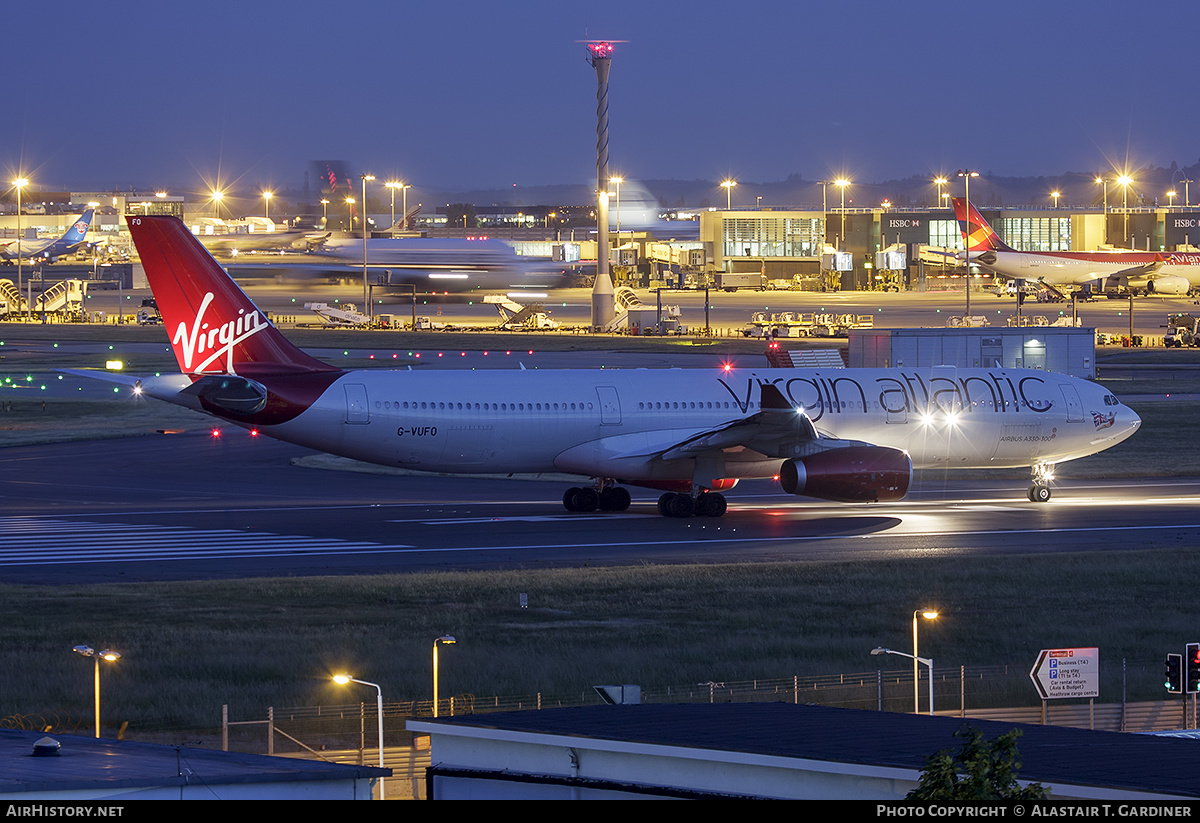 Aircraft Photo of G-VUFO | Airbus A330-343 | Virgin Atlantic Airways | AirHistory.net #538898