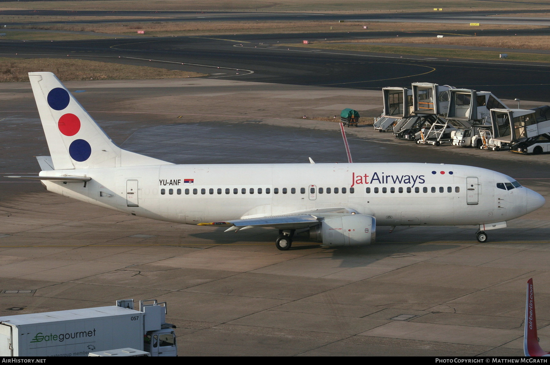 Aircraft Photo of YU-ANF | Boeing 737-3H9 | Jat Airways | AirHistory.net #538902