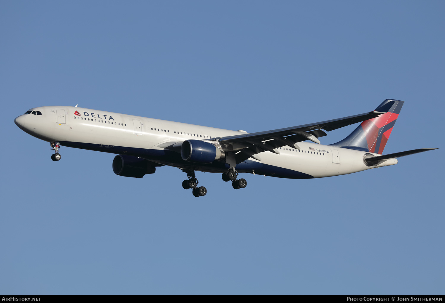 Aircraft Photo of N809NW | Airbus A330-323 | Delta Air Lines | AirHistory.net #538909