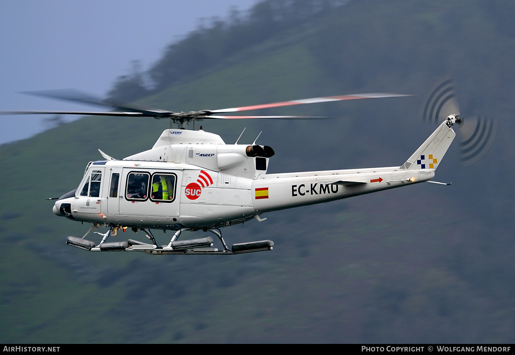 Aircraft Photo of EC-KMU | Bell 412EP | Inaer | AirHistory.net #538916