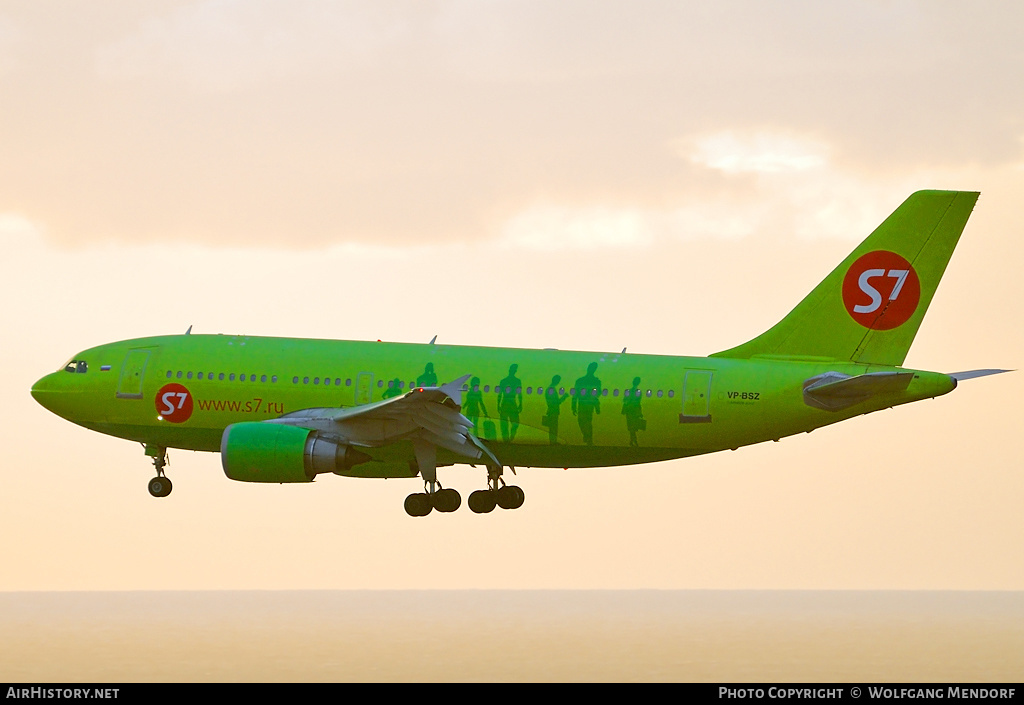 Aircraft Photo of VP-BSZ | Airbus A310-204 | S7 Airlines | AirHistory.net #538921